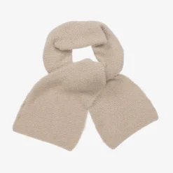 Jamiks Scarves*Girls Beige Knitted Scarf (132cm)