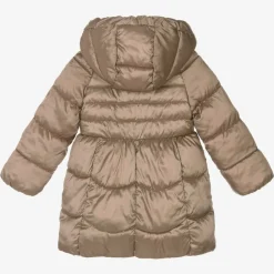Mayoral Coats & Jackets*Girls Beige Puffer Coat