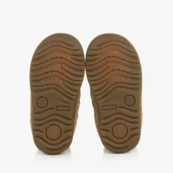 Geox Boots|Boots*Girls Beige Suede Leather Boots