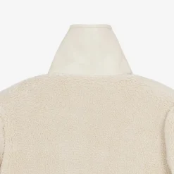 Mayoral Coats & Jackets*Girls Beige Teddy Fleece Coat