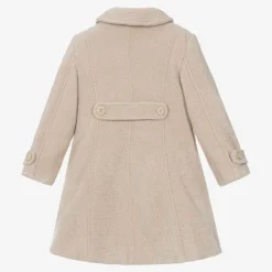 Patachou Coats & Jackets*Girls Beige Woven Coat