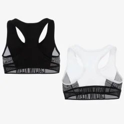 Calvin Klein Underwear*Girls Black & White Bralettes (2 Pack)