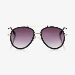 Angels Face Clothing Accessories*Girls Black Aviator Sunglasses