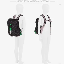 Stella McCartney Kids Bags*Girls Black Backpack (36cm)