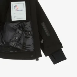Moncler Enfant Snowwear*Girls Black Corserey Ski Jacket