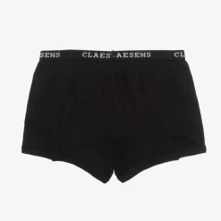 Claesens Underwear*Girls Black Cotton Knickers (2 Pack)