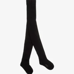 Falke Tights*Girls Black Cotton Tights