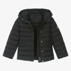 Moncler Enfant Coats & Jackets*Girls Black Egisto Down Puffer Jacket
