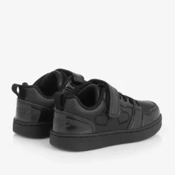 Lelli Kelly School Shoes*Girls Black Faux Leather Heart Trainers
