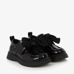 A Dee School Shoes|Loafers & Moccasins*Girls Black Faux Leather Patent Shoes