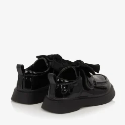 A Dee School Shoes|Loafers & Moccasins*Girls Black Faux Leather Patent Shoes