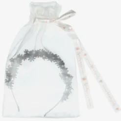 Sienna Likes To Party Hair Accessories*Girls Black Floral Hairband