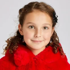 Cute Cute Hair Accessories*Girls Black Hair Clips (2 Pack)