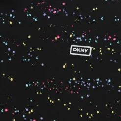 DKNY Dresses*Girls Black Hooded Jersey Dress