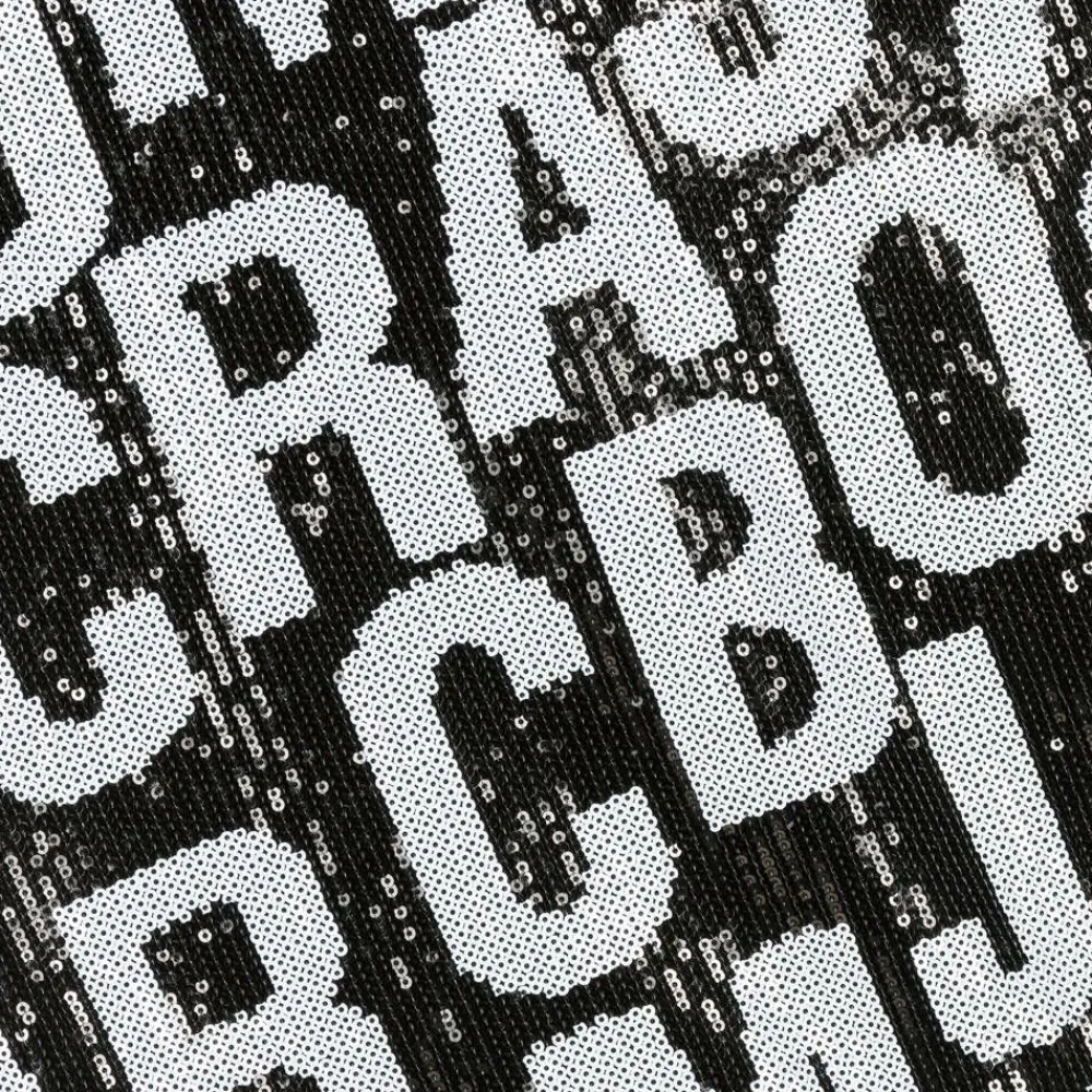 MARC JACOBS Shorts|Dresses*Girls Black Jumbled Logo Sequin Dress