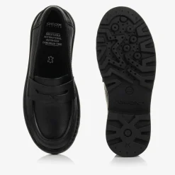 Geox School Shoes|Loafers & Moccasins*Girls Black Leather Loafers