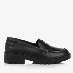 Geox School Shoes|Loafers & Moccasins*Girls Black Leather Loafers