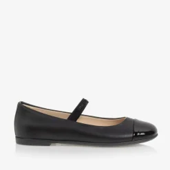 Emporio Armani Pumps & Ballerinas|Pumps & Ballerinas*Girls Black Leather Pumps