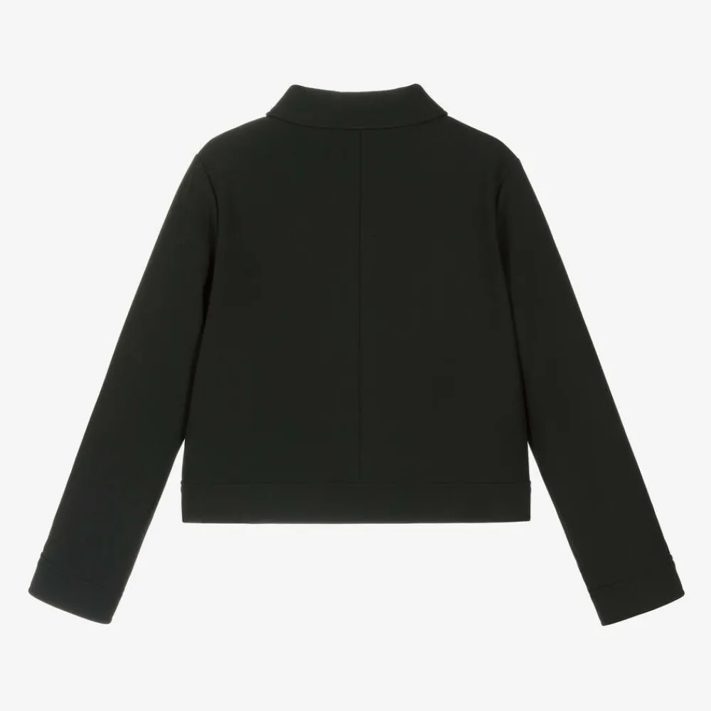 Versace Coats & Jackets*Girls Black Medusa Jacket