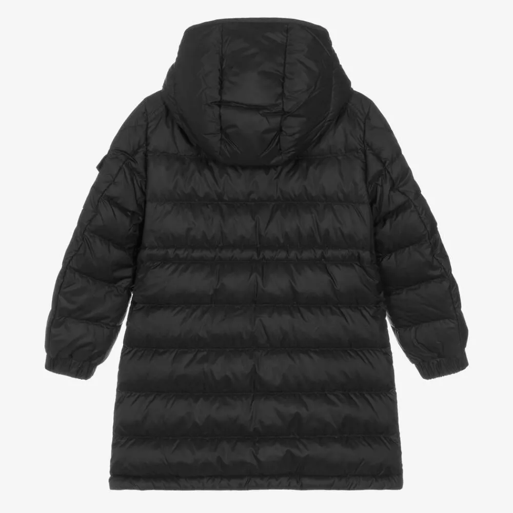 Moncler Enfant Coats & Jackets*Girls Black Meillon Puffer Coat