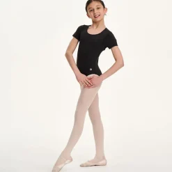 Danskin Activewear*Girls Black Mesh Leotard