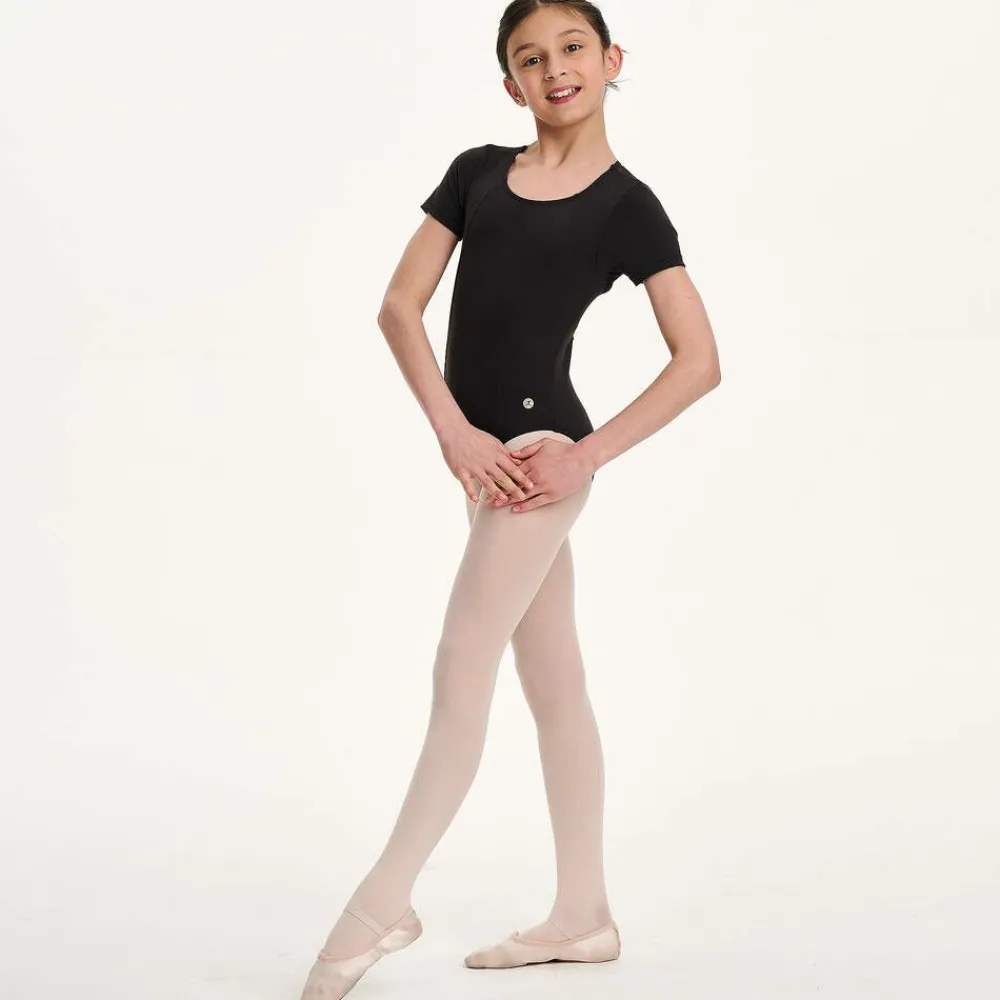 Danskin Activewear*Girls Black Mesh Leotard