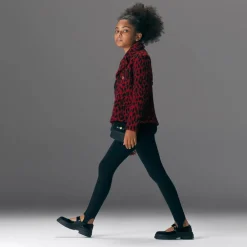 Versace Leggings*Girls Black Milano Jersey Stirrup Leggings