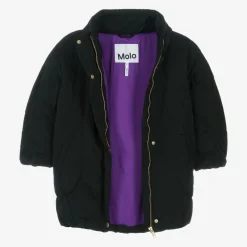Molo Coats & Jackets*Girls Padded Coat Black