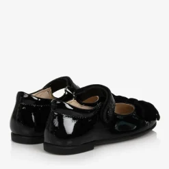 Naturino Traditional Shoes|Bar Shoes*Girls Black Patent Leather Bow Shoes