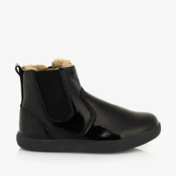 Old Soles Boots*Girls Black Patent Leather Boots