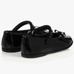 Dolce amp; Gabbana Bar Shoes*Girls Black Patent Leather Shoes