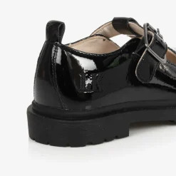 Lelli Kelly Traditional Shoes|School Shoes*Girls Black Patent Leather T-Bar Shoes
