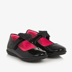 Billieblush Traditional Shoes|School Shoes*Girls Black Patent Leather Bar Shoes