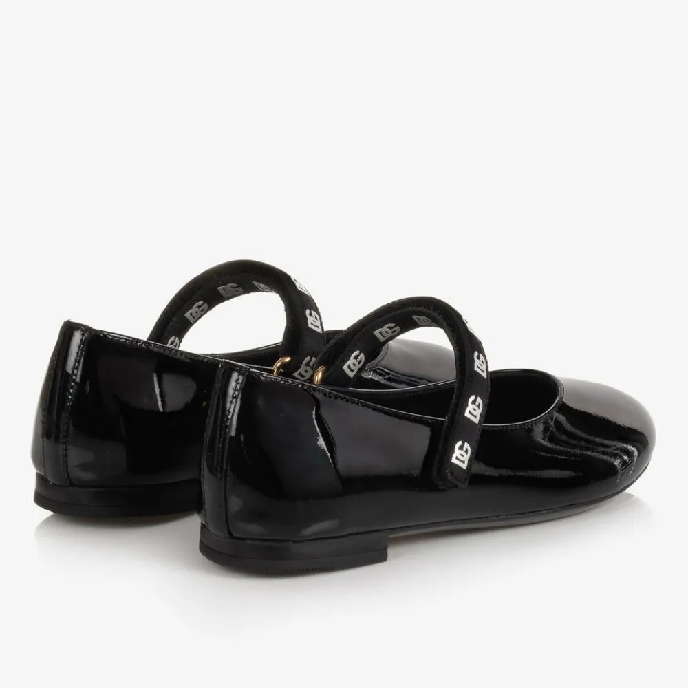 Dolce amp; Gabbana Pumps & Ballerinas|Pumps & Ballerinas*Girls Black Patent Leather Pumps