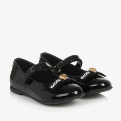 Moschino Pumps & Ballerinas|Pumps & Ballerinas*Girls Black Patent Leather Pumps