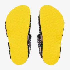 Birkenstock Sandals*Girls Black Polka Dot Sandals
