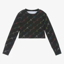 Stella McCartney Kids Activewear*Girls Black Sports Top (UPF50+)