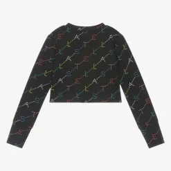 Stella McCartney Kids Activewear*Girls Black Sports Top (UPF50+)