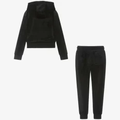 Juicy Couture Tracksuits*Girls Black Velour Tracksuit