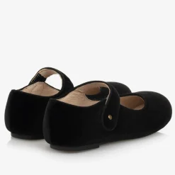 Old Soles Traditional Shoes|Pumps & Ballerinas*Girls Black Velvet Pumps