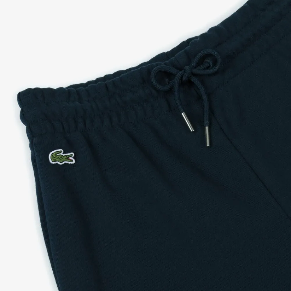 Lacoste Trousers*Girls Blue Cotton Wide Leg Joggers