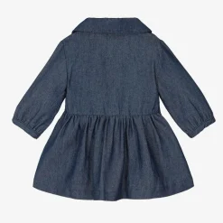 BOSS Dresses*Girls Blue Denim Dress
