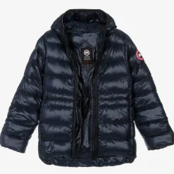 Canada Goose Coats & Jackets*Girls Blue Down Padded Cypress Jacket