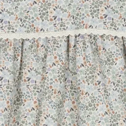 Paloma de la O Dresses*Girls Blue Floral Cotton Dress