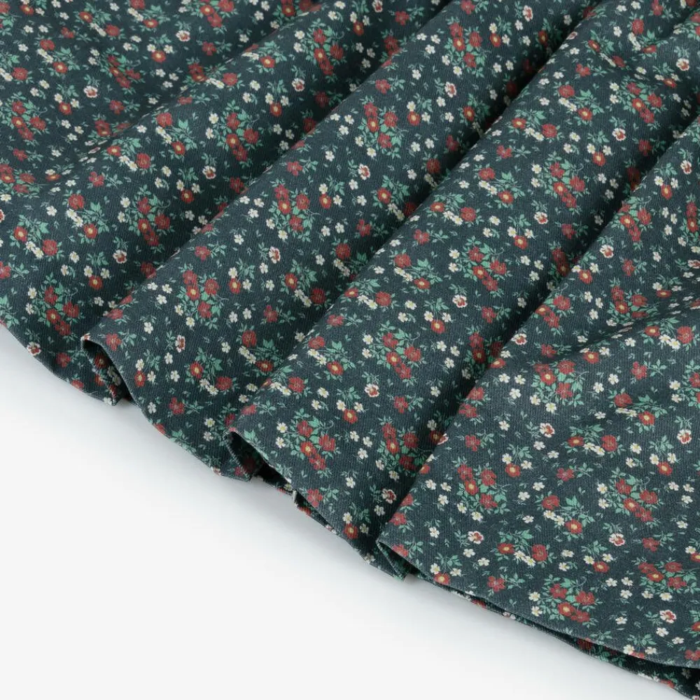 Paloma de la O Dresses*Girls Blue Floral Cotton Dress