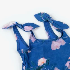 Zimmermann Swimwear*Girls Blue Floral Swimsuit DarkBlueWatercolourFloral