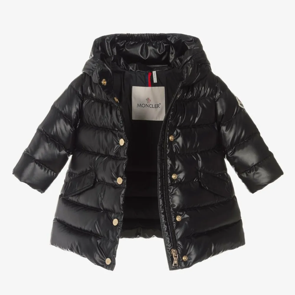 Moncler Enfant Coats & Jackets*Girls Blue Ibida Puffer Coat