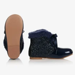 Beau KiD Boots|Boots*Girls Blue Leather Boots