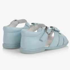 Childrens Classics Sandals|Sandals*Girls Blue Leather Sandals