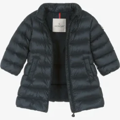 Moncler Enfant Coats & Jackets*Girls Blue Majeure Down Puffer Coat